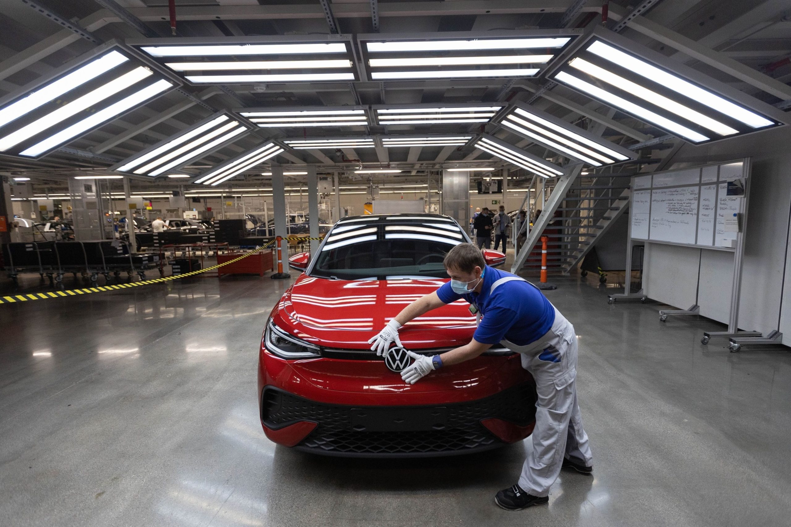 Volkswagen AG Commences Production of ID.5 Electric Vehicle